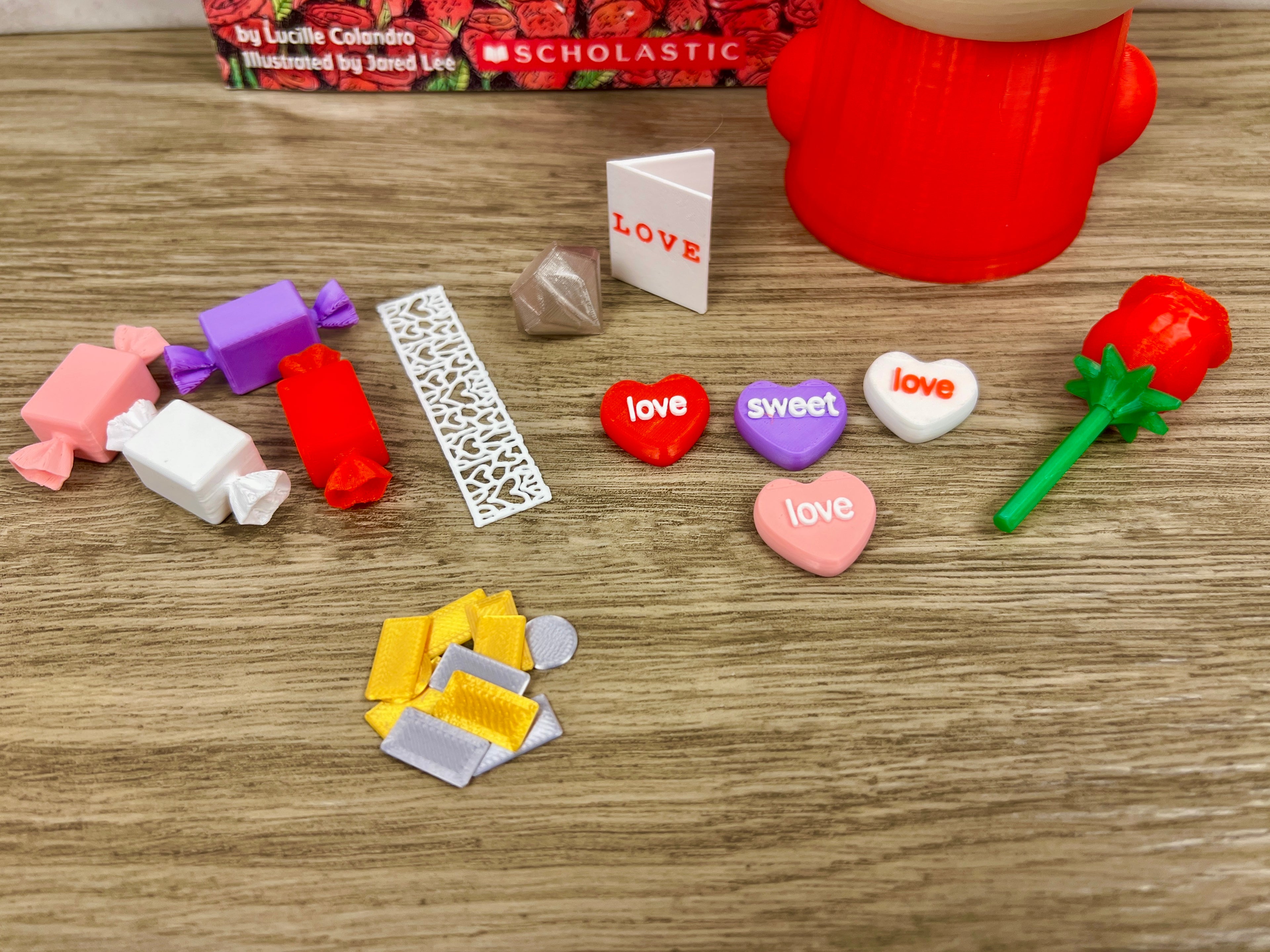 There Was An Old Lady Who Swallowed A Rose Read-Along Set (Valentine’s Day)