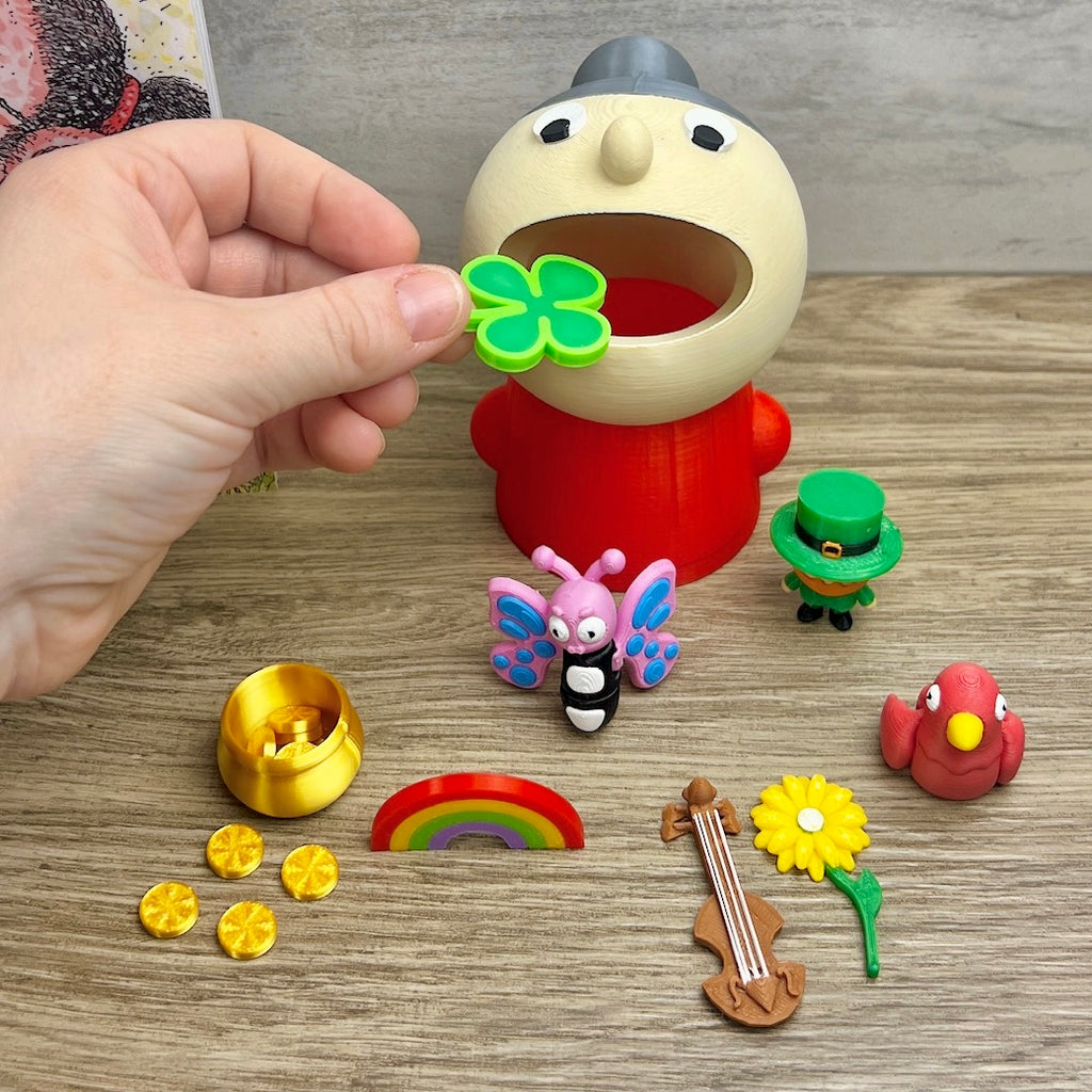 There Was An Old Lady Who Swallowed A Clover Read-Along Set (St. Patrick’s Day)