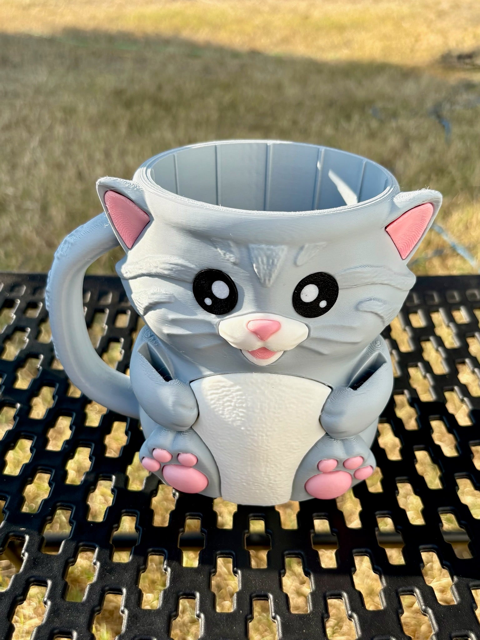 Cat Ice Cream Pint Holder