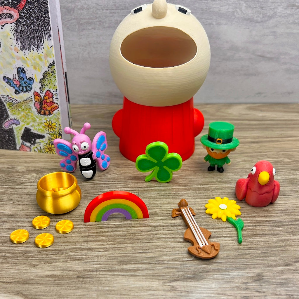 There Was An Old Lady Who Swallowed A Clover Read-Along Set (St. Patrick’s Day)