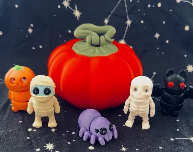 Halloween Pumpkin Playset - Mini Movers Accessory